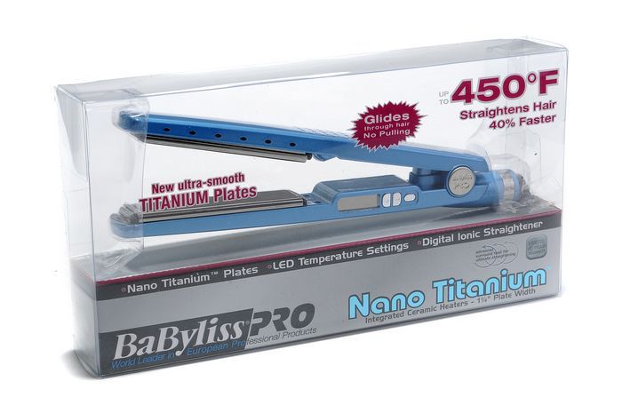 NEW ULTRA- SMOOTH TITANIUM PLATES 1 1/2 BABYLISS PRO