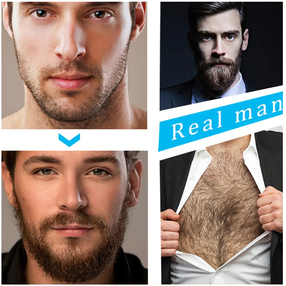 Barber Beard Growth Kit: Professional Enhancer Set